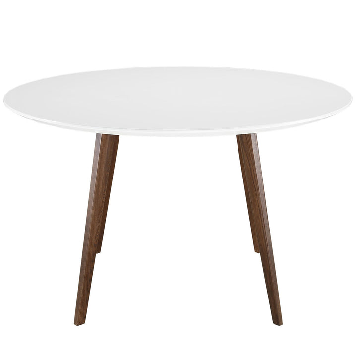 Canvas White Wood Dining Table by Modway Modway