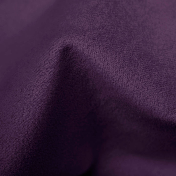 Kareem Upholstered Chaise Lounge Three Posts™ Teen Upholstery Color: Classic Aubergine Velvet, Leg Color: Espresso