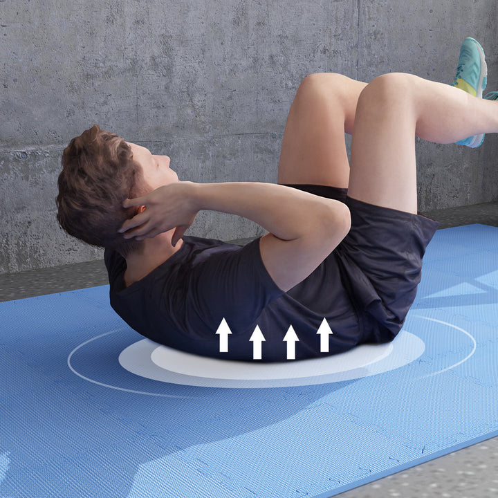 Interlocking Foam Playmat (Set of 18) LAITIMIA Color: Blue