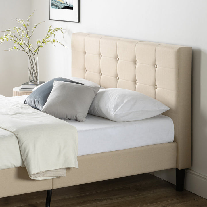Leonard Tufted Upholstered Platform Bed Zipcode Design™ Size: Full