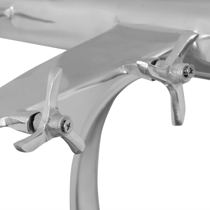 Aluminum Aeroplane Decor 17 Stories