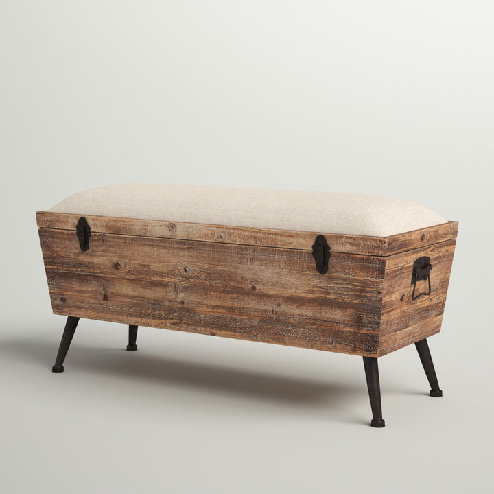 Annie Solid Wood Flip Top Storage Bench Sand & Stable™