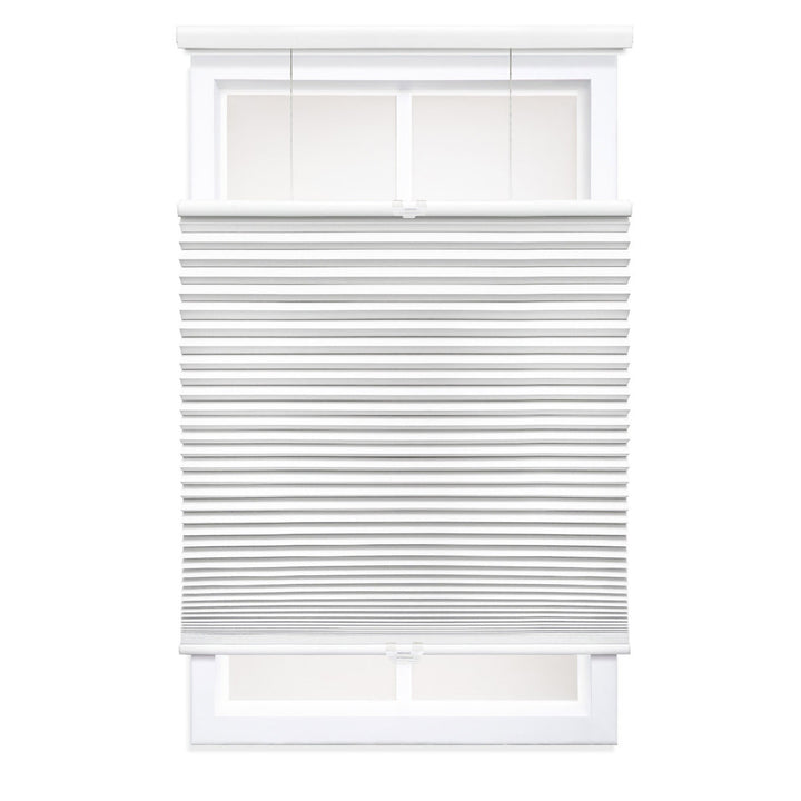 Sheba 1.5 inch Cordless Blackout Top Down bottom Up Cellular Shade Symple Stuff Blind Size: 43" W x 64" L Finish: White