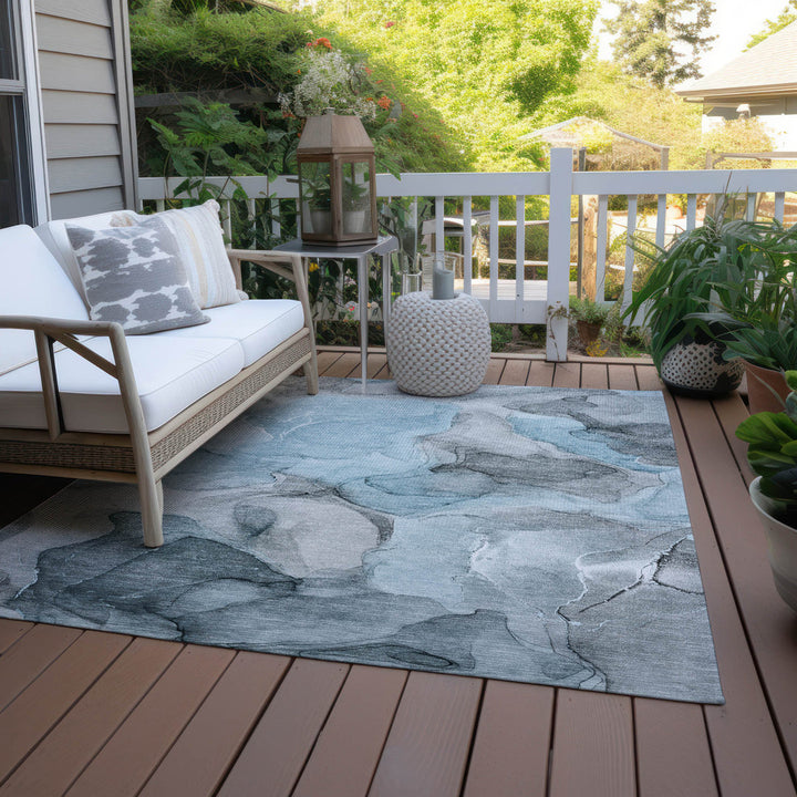 Alfonzo Indoor/Outdoor Area Rug with Non-Slip Backing Langley Street® Rug Size: Rectangle 10' x 14'