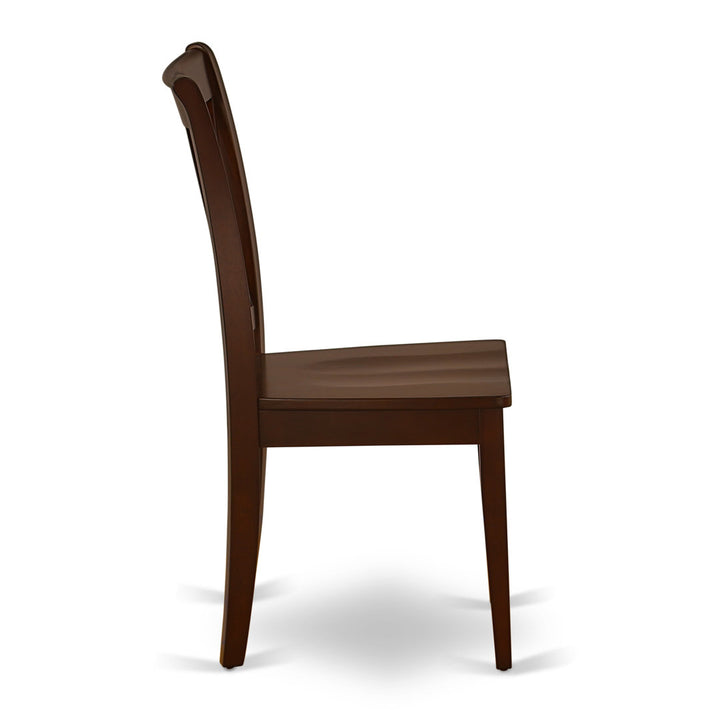 Letitia Solid Wood Double X-Back Side Chair (Set of 2) Lark Manor™ Color: Mahogany