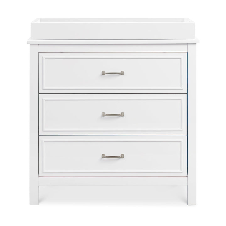 Charlie 3 Drawer Dresser daVinci Color: White