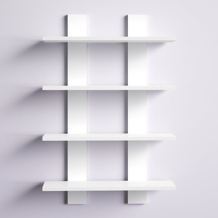 Angelinamarie 4 Piece Tiered Shelf Wade Logan® Finish: White