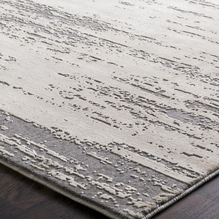 Bridgeton Abstract Gray/Khaki Area Rug Greyleigh™ Rug Size: Runner 2'7" x 7'6"