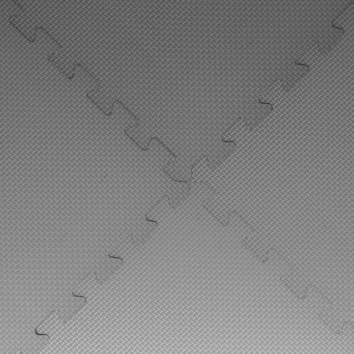 Interlocking Foam Playmat (Set of 18) LAITIMIA Color: Gray