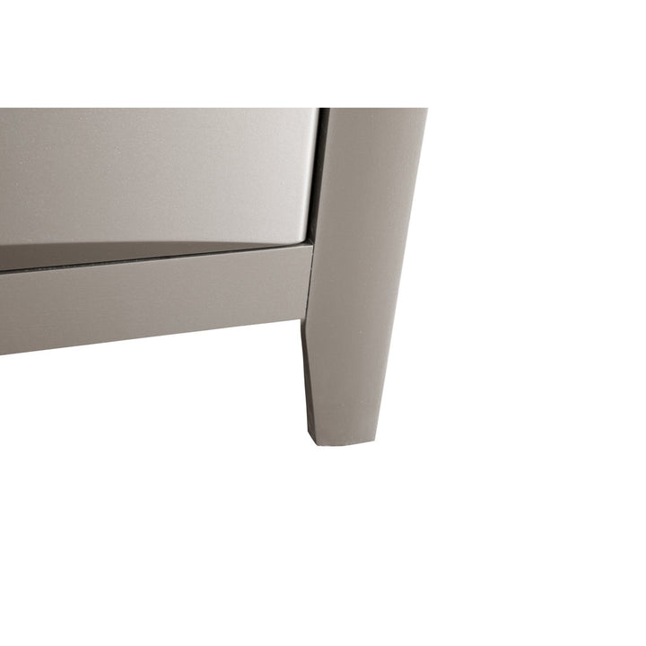 Marilla 5-Drawer Chest Glory Furniture Color: Silver