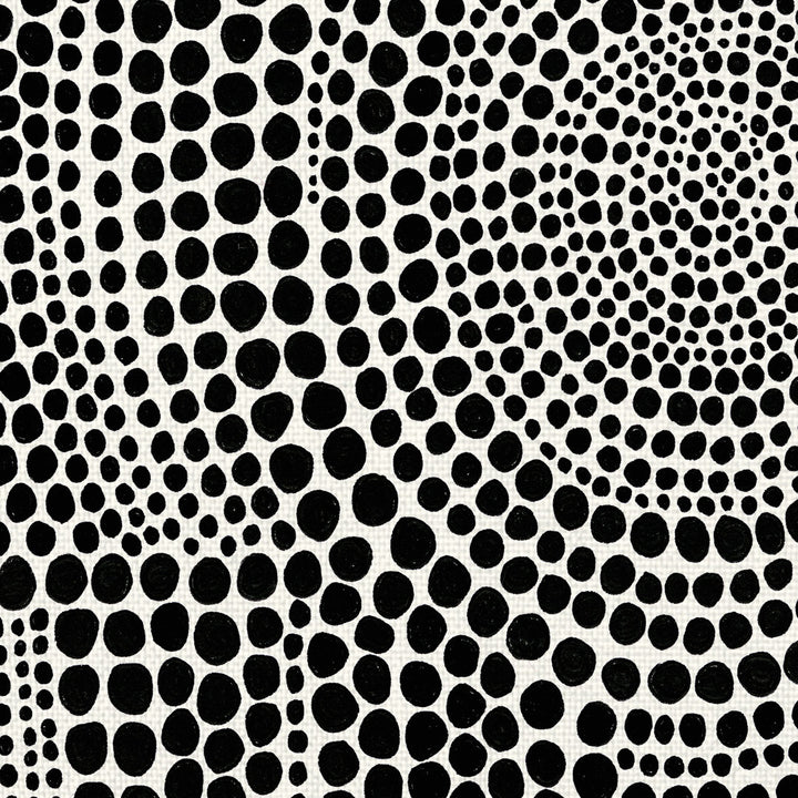 Clustered Dots B' - Unframed Painting Print on Canvas Dakota Fields Size: 28" H x 22" W x 1.5" D