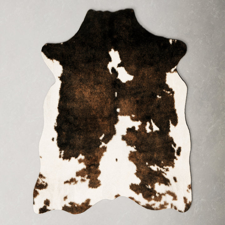 Epic Faux Cowhide Beige/Brown Area Rug AllModern Rug Size: Novelty 5' x 6'6"