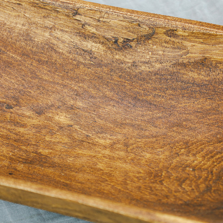 Marsden Wood Oval Decorative Bowl in Brown Loon Peak®