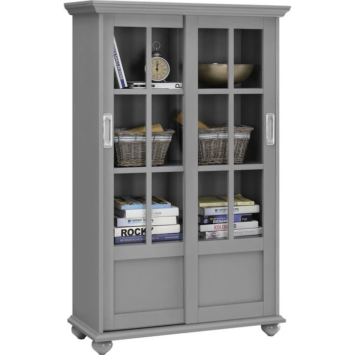 51" H x 31.75" W Standard Bookcase Andover Mills™ Color: Gray