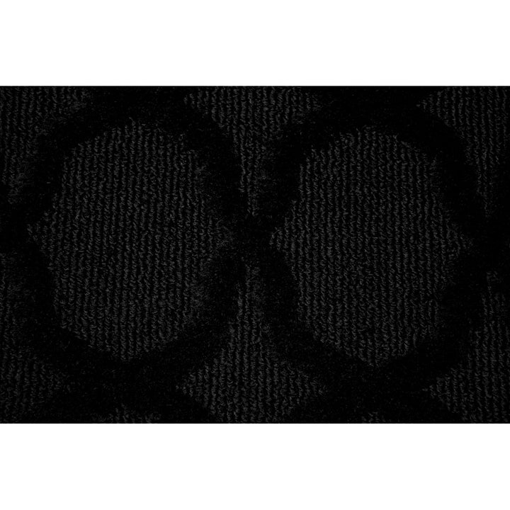 O'Neill Geometric Tufted Black Area Rug Mercer41 Rug Size: Rectangle 5' x 7'