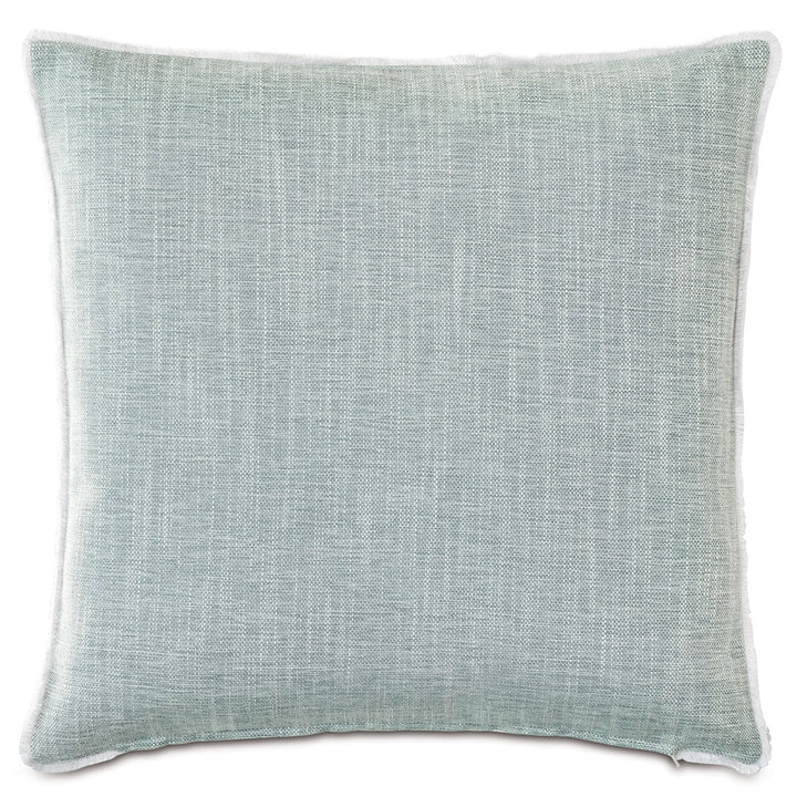 Amberlynn Applique Decorative Square Cotton Blend Pillow Cover & Insert Eastern Accents