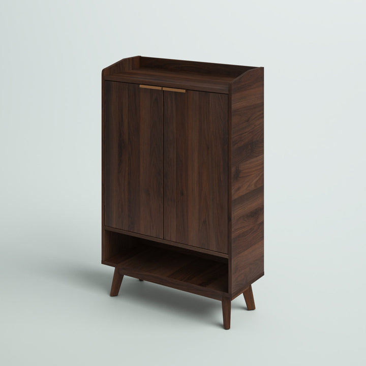 Zack 20 Pair Shoe Storage Cabinet Mercury Row®