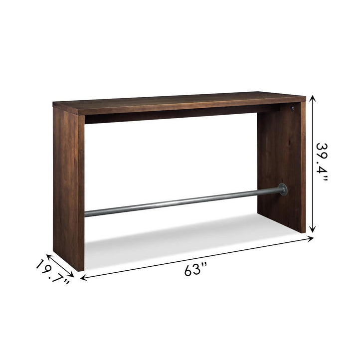 Gourmet Counter Height Pub Table Artefama