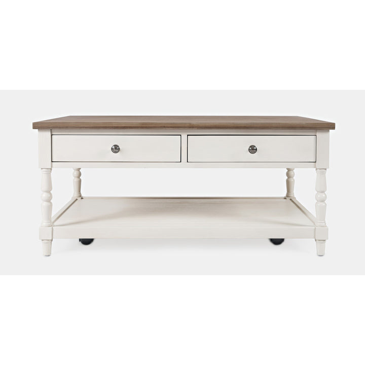 Braxxton Coffee Table with Storage Rosalind Wheeler