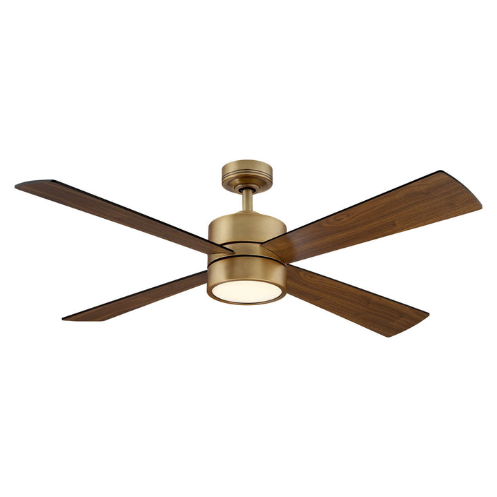 52" 4 - Blade Ceiling Fan With LED Lights And Remote Control Included Wade Logan®