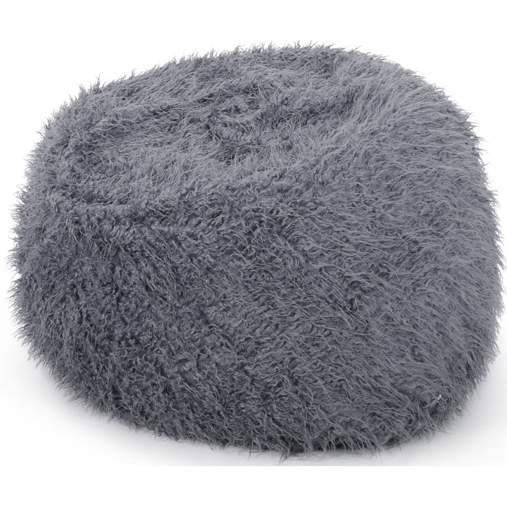 Large Classic Bean Bag Mercer41 Fabric: Gray Polyester