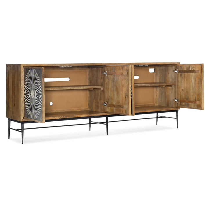 Commerce and Market Entertainment Console Hooker Furniture