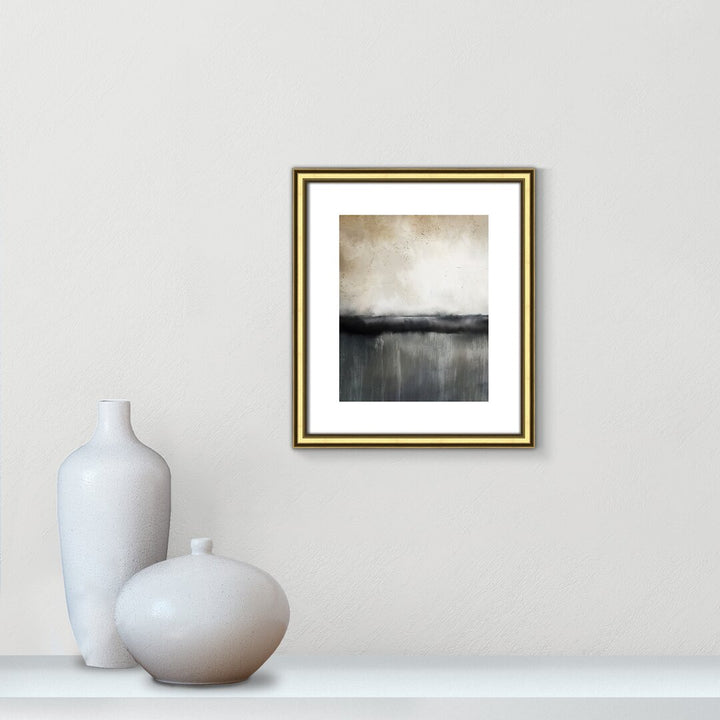 Sunset by Kimberly Allen Print Joss & Main Size: 15" H x 13" W x 0.88" D Format: Gold Framed Paper