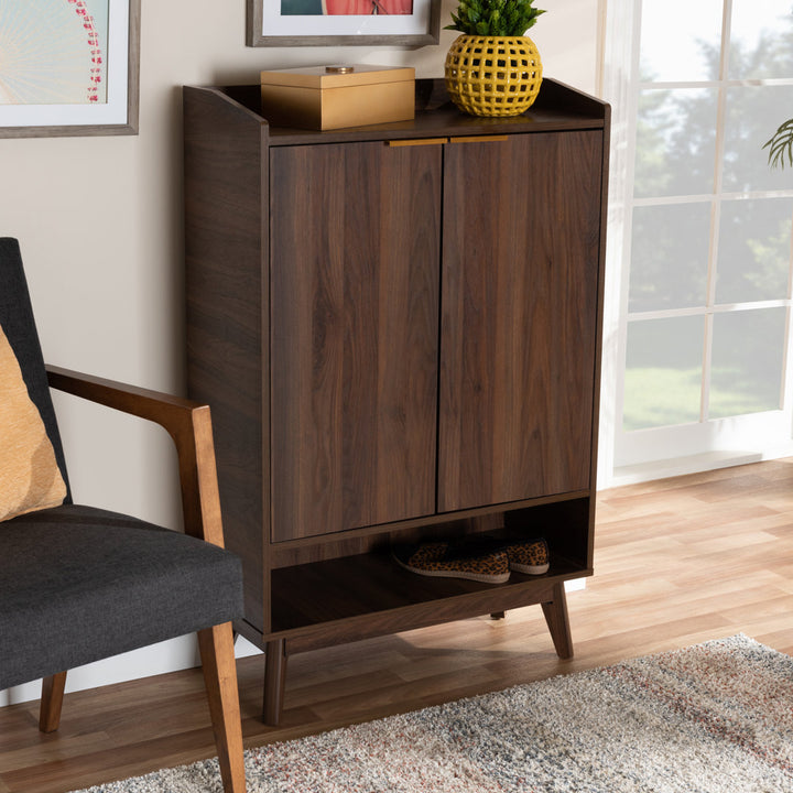 Zack 20 Pair Shoe Storage Cabinet Mercury Row®