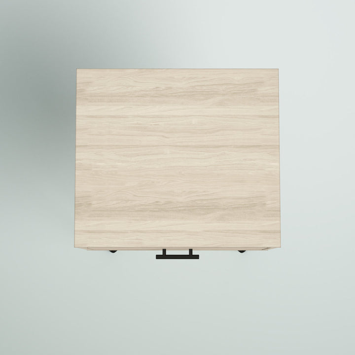 Adrow 1-Drawer Nightstand with Cubby Wade Logan® Color: Birch