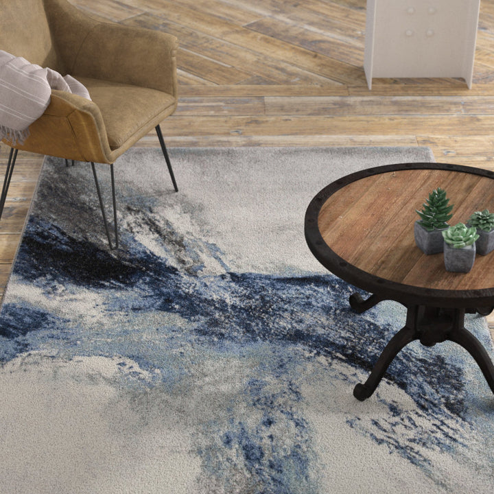 Elara Performance Abstract Rug 17 Stories Rug Size: Rectangle 6'7" x 9'