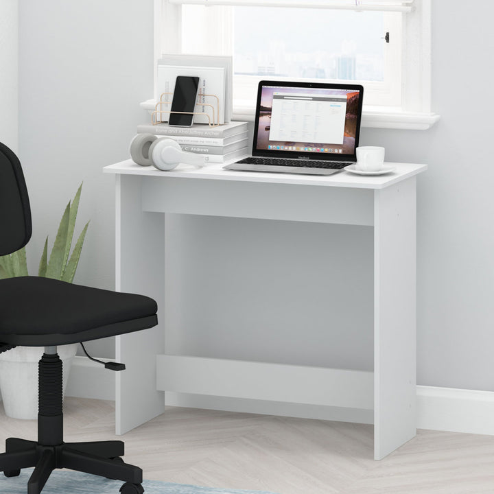 Inaayah Desk Ebern Designs Color: White