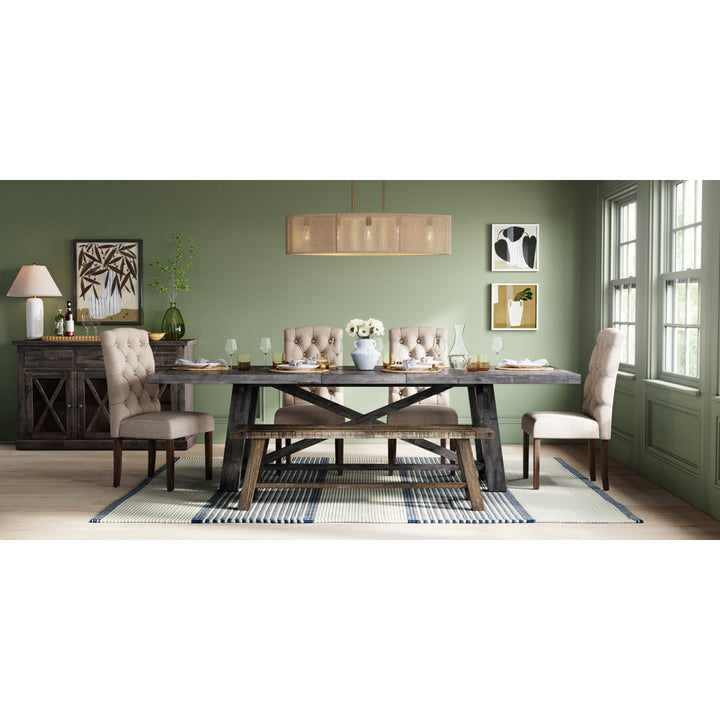 Hermosa Green/Light Green 12.75" Glass Table Vase Joss & Main