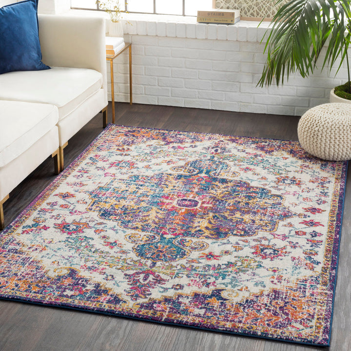 Hillsby Oriental Blue Area Rug Mistana™ Rug Size: Rectangle 9'3" x 12'6"