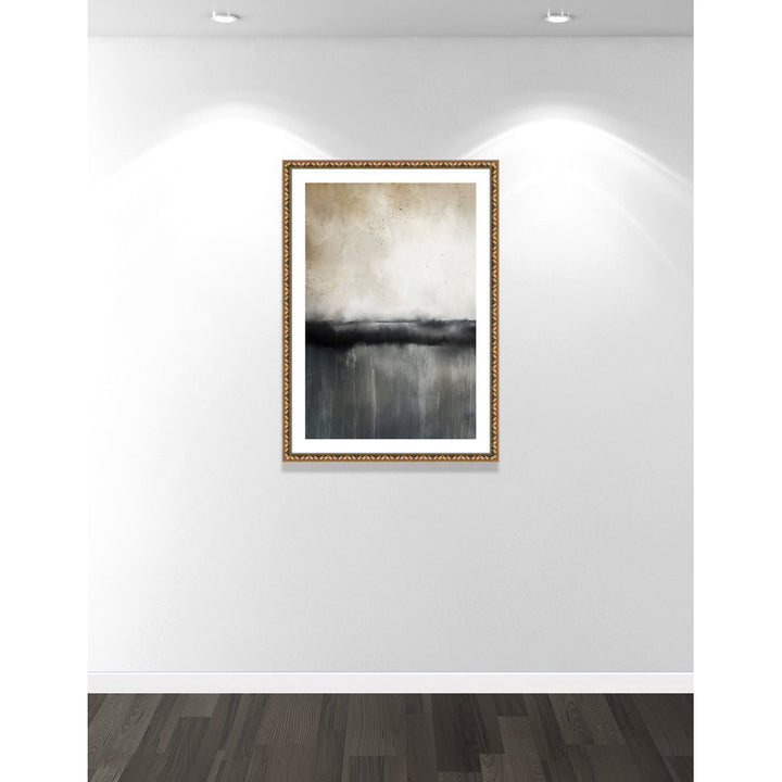 Sunset by Kimberly Allen Print Joss & Main Size: 41.5" H x 29.5" W x 1.13" D Format: Gold Bead Framed Paper