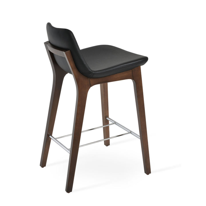 Pera HB Wood Bar & Counter Stool sohoConcept Color: Brown Seat Height: Bar Stool (29" Seat Height)