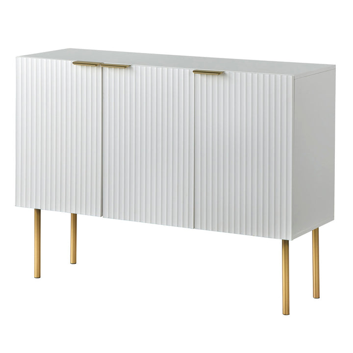Santillanes 47.25'' Wide Sideboard Willa Arlo™ Interiors Color (Base/Top): White/White
