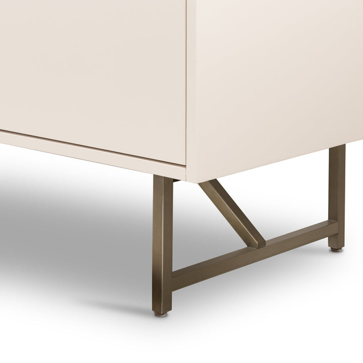 Van Sideboard in Matte Alabaster Four Hands
