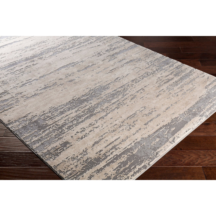 Bridgeton Abstract Gray/Khaki Area Rug Greyleigh™ Rug Size: Square 7'10"