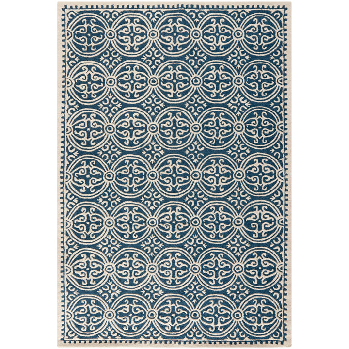 Sadik Hand Tufted Wool Geometric Rug Charlton Home® Rug Size: Rectangle 10' x 14'