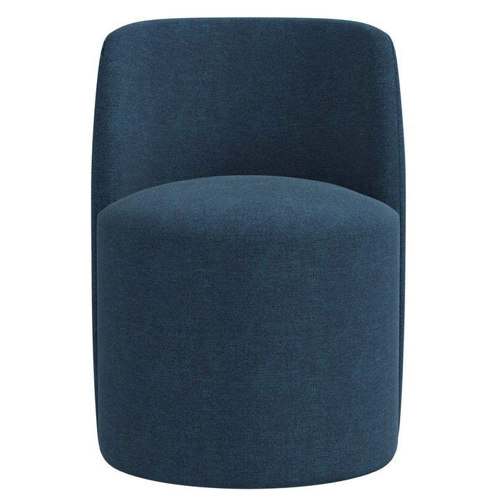 Begonia Dining Chair Joss & Main Upholstery Color: Zuma Navy Textured Linen