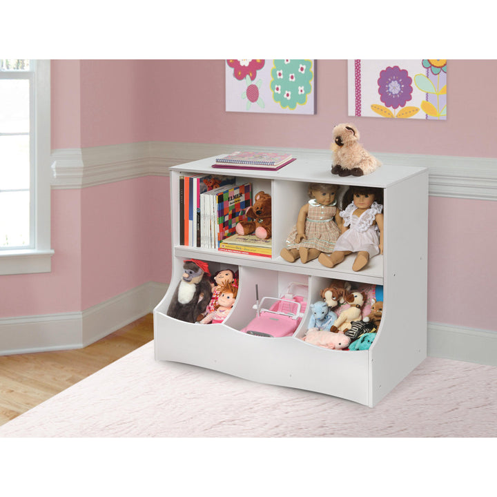 Aken Toy Organizer Harriet Bee Finish: White