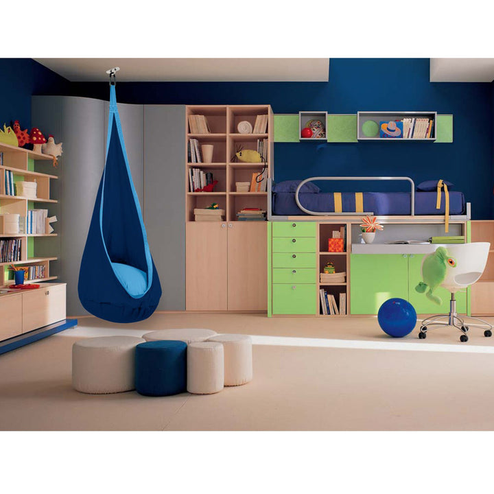 Iddings Porch Swing Zoomie Kids Frame Color: Dark Blue