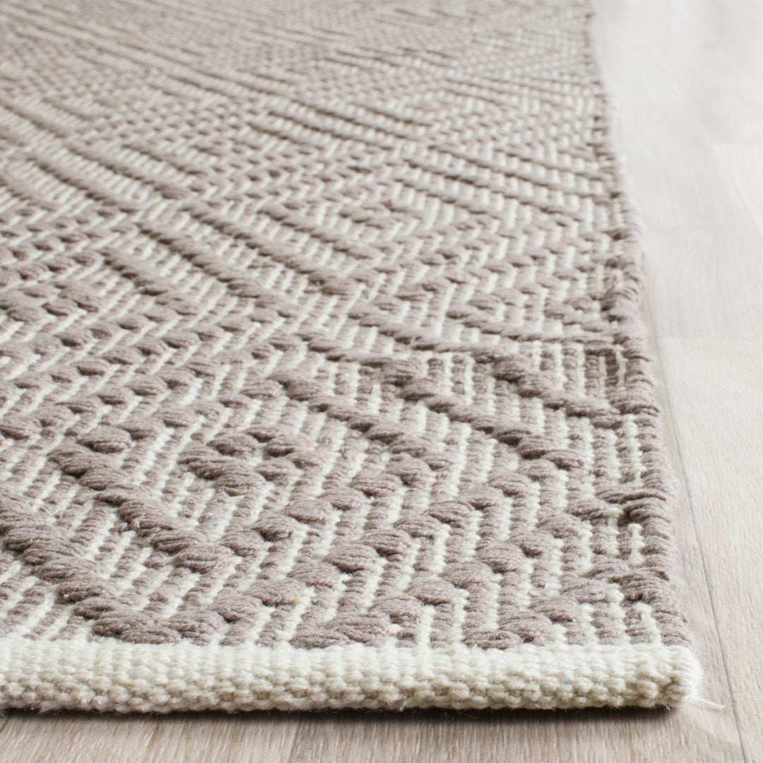 Akihito Hand Woven Cotton Geometric Rug Wrought Studio™ Rug Size: Rectangle 2'3" x 3'9"