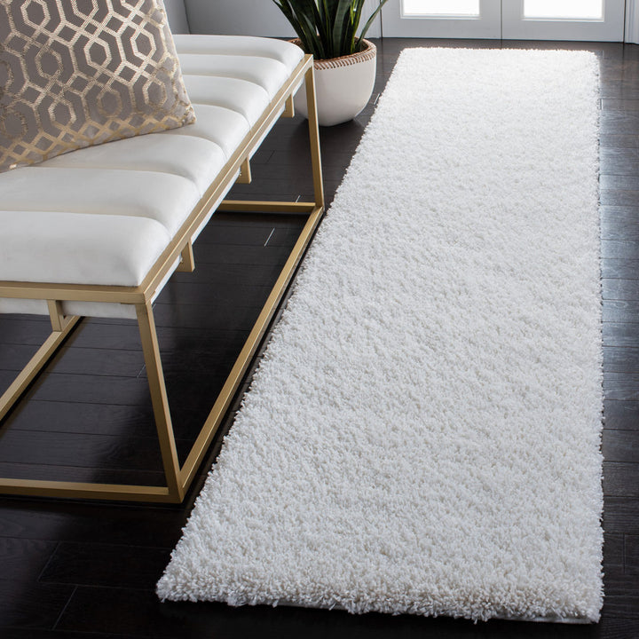Assar White Area Rug Wade Logan® Rug Size: Runner 2'3" x 13'