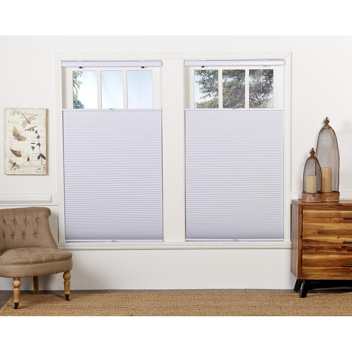 Sheba 1.5 inch Cordless Blackout Top Down bottom Up Cellular Shade Symple Stuff Blind Size: 42" W x 64" L Finish: White