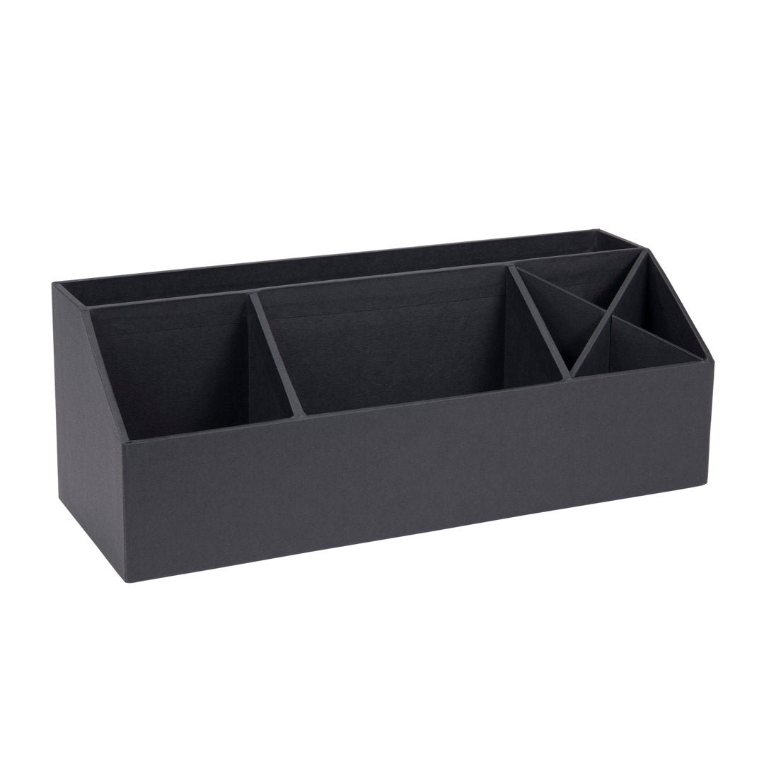 Elisa Desk Supplies Organizer Bigso Color: Black