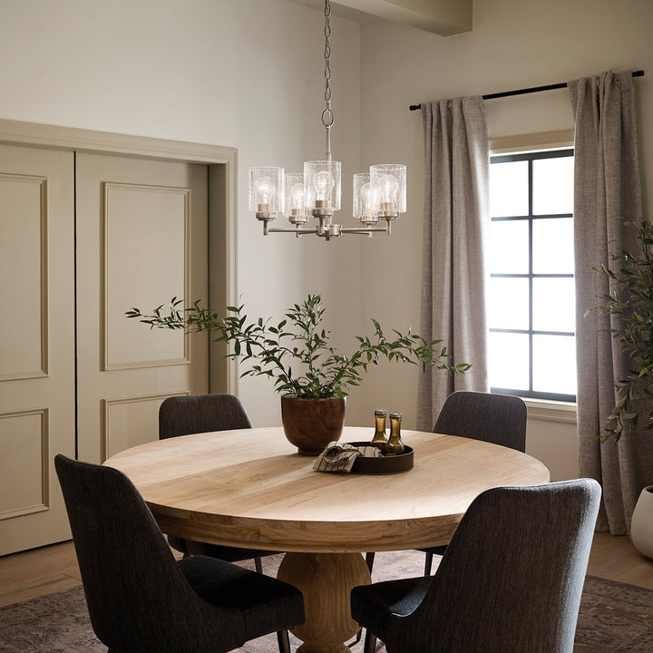 Winslow 5 - Light Shaded Traditional Chandelier Kichler Lighting Finish: Brushed Nickel