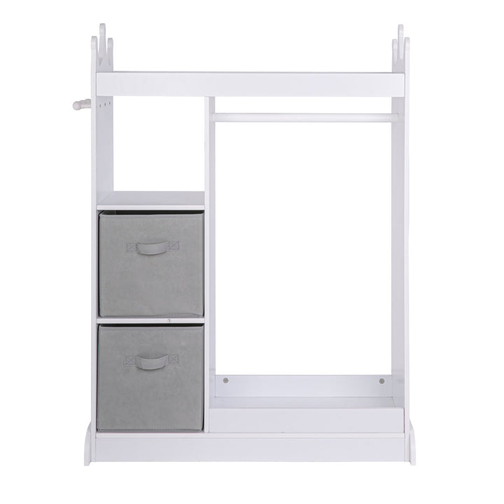 Helen Armoire Gemma Violet Color: White