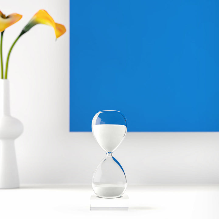Cobie Hourglass Ivy Bronx Size: 10.5" H x 3.5" W x 3.5" D Finish: White