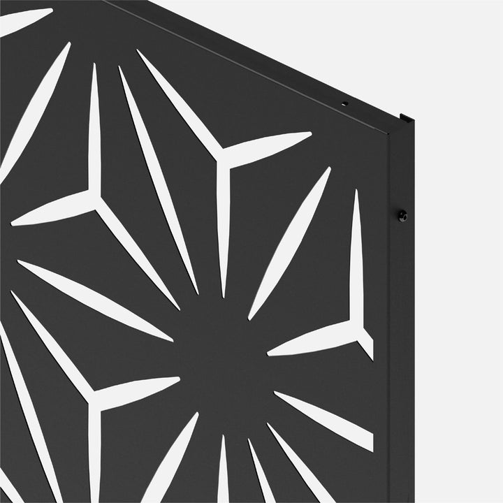 Screen Series Black Plastic Quadra Pattern Screen Set Veradek